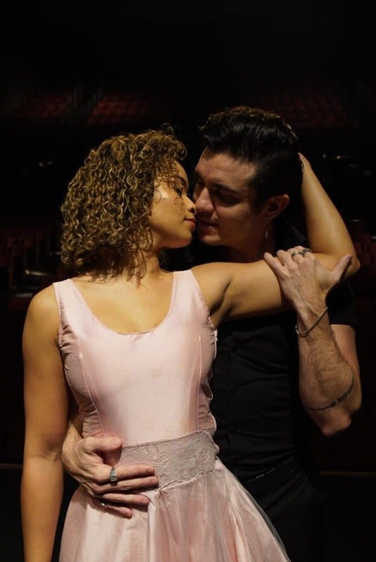 Diego Borges e Katia Gouveia, do workshop Ritmo Quente